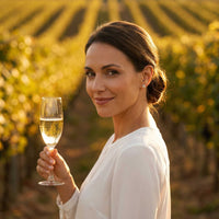 Thumbnail for Crystal Flower Stud Earrings