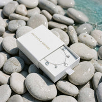 Thumbnail for Heart & Crystal Anklet