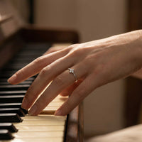 Thumbnail for Crystal Flower Ring