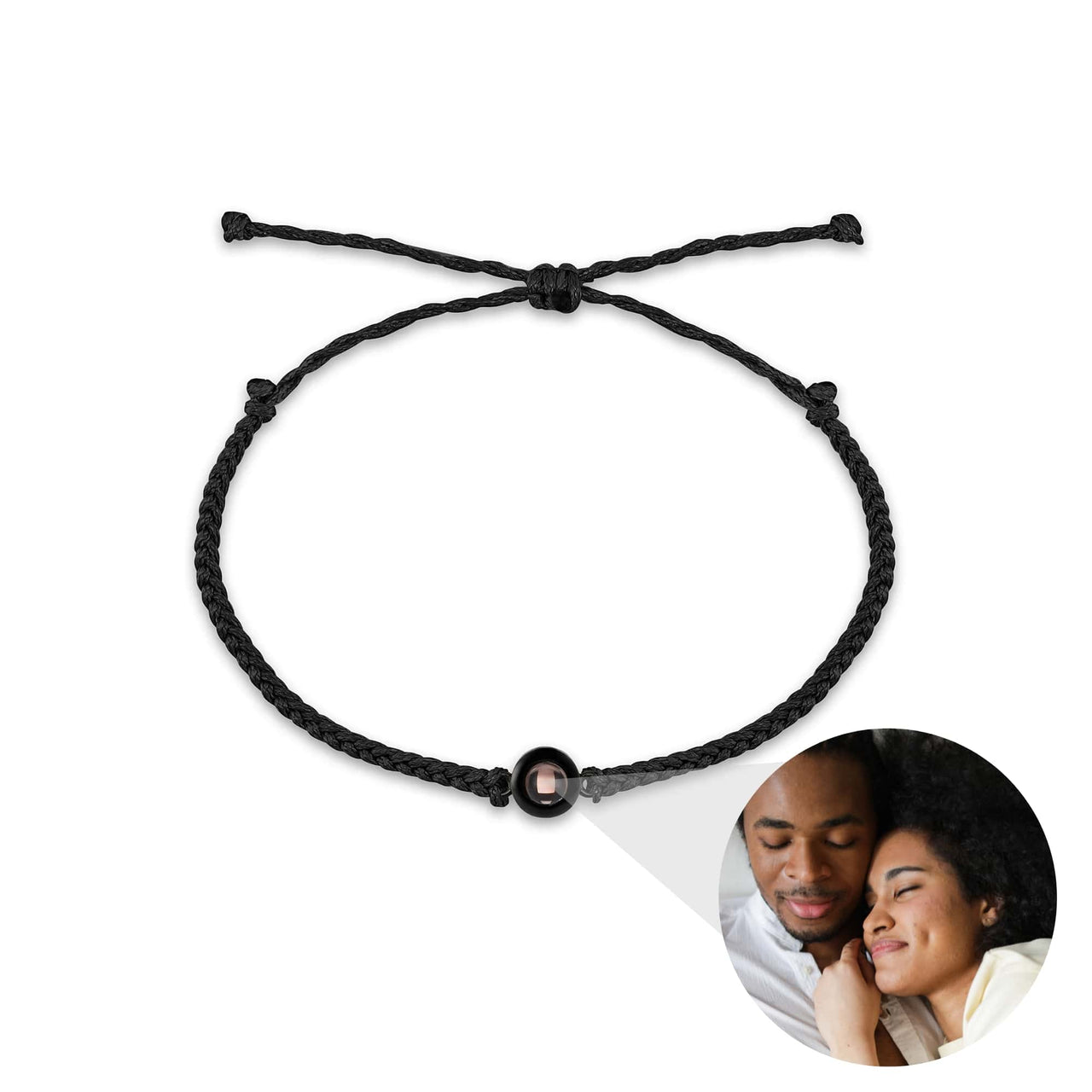 Circle Photo Bracelet