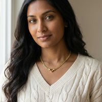 Thumbnail for Vali Heart Choker Necklace