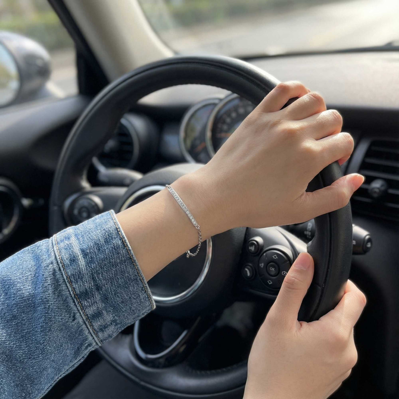 Crystal Bar Bracelet
