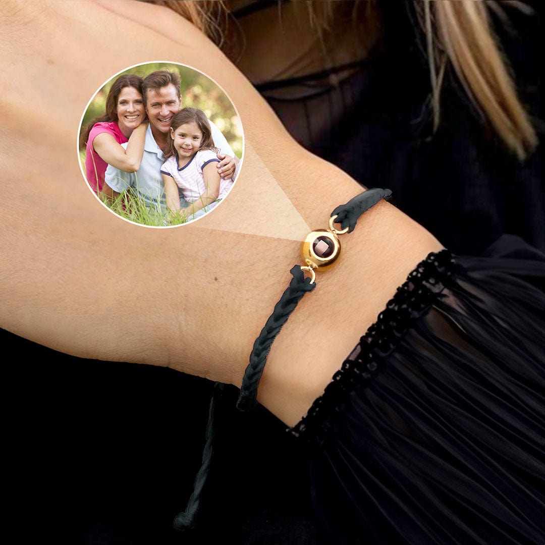 Circle Photo Bracelet