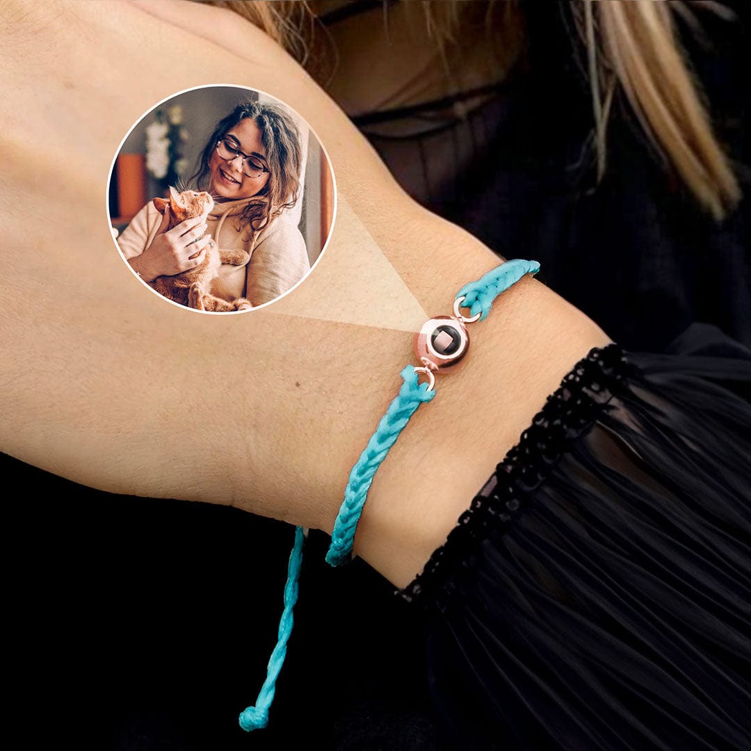 Circle Photo Bracelet