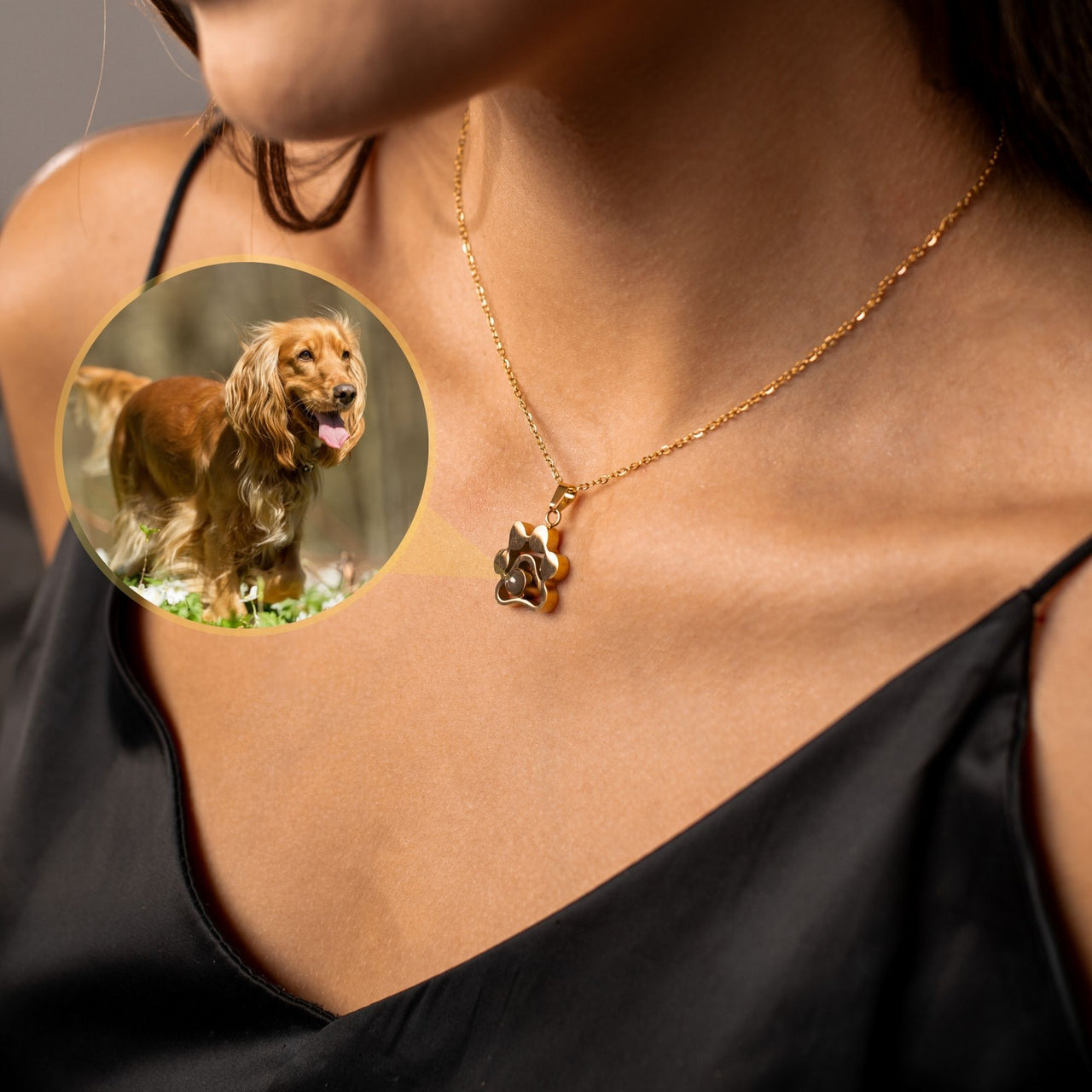 Dog Photo Necklace