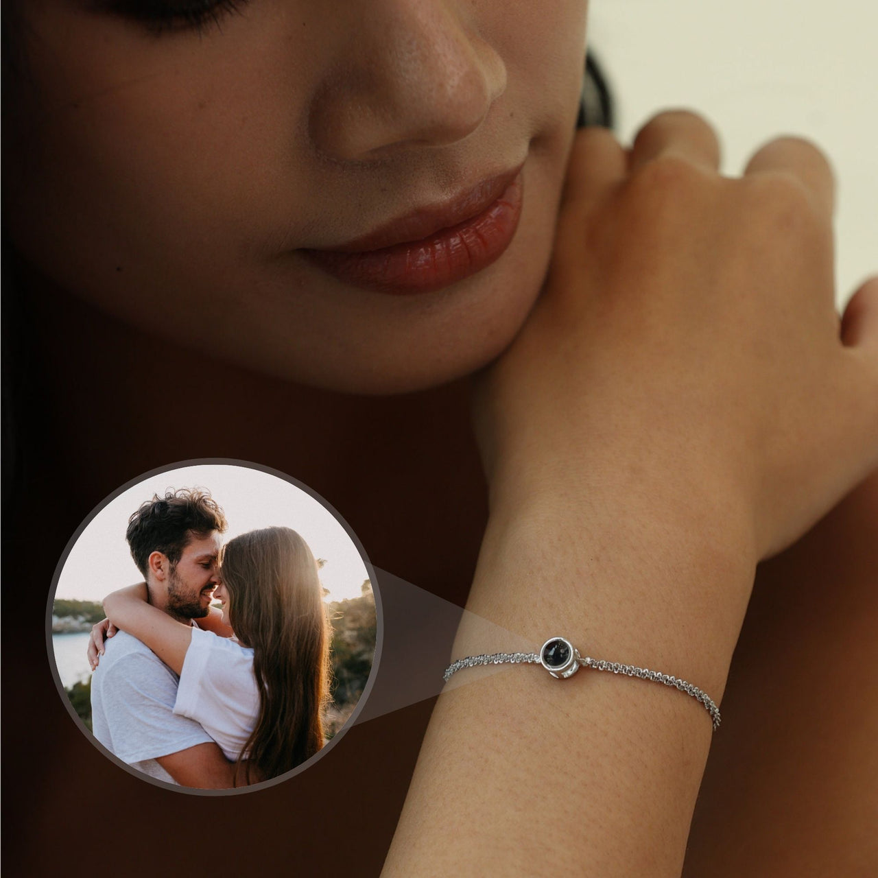 Bracelet Photo Cercle