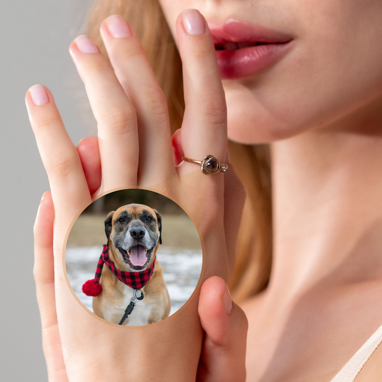 Adjustable Photo Ring