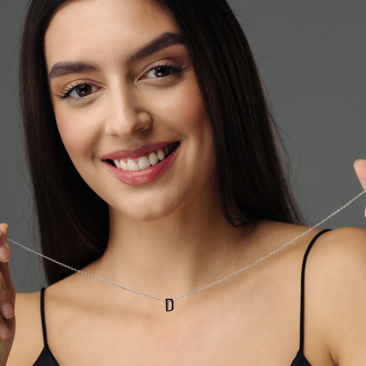 Gold Necklace for a Woman - Iconic Initial Necklace - Woman Necklace - Letter Necklace - Silver Necklace Necklace Brother & Sisters