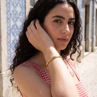 Thumbnail for Travel bracelet — worn, everyday gesture, gold | SKU: ttfa-g