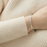 Thumbnail for 2020 Survivor Bracelet - Quote Bracelet - Mantra Bracelet - Women's Bangle Brother & Sisters