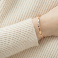 Thumbnail for 2020 Survivor Bracelet - Quote Bracelet - Mantra Bracelet - Women's Bangle Brother & Sisters