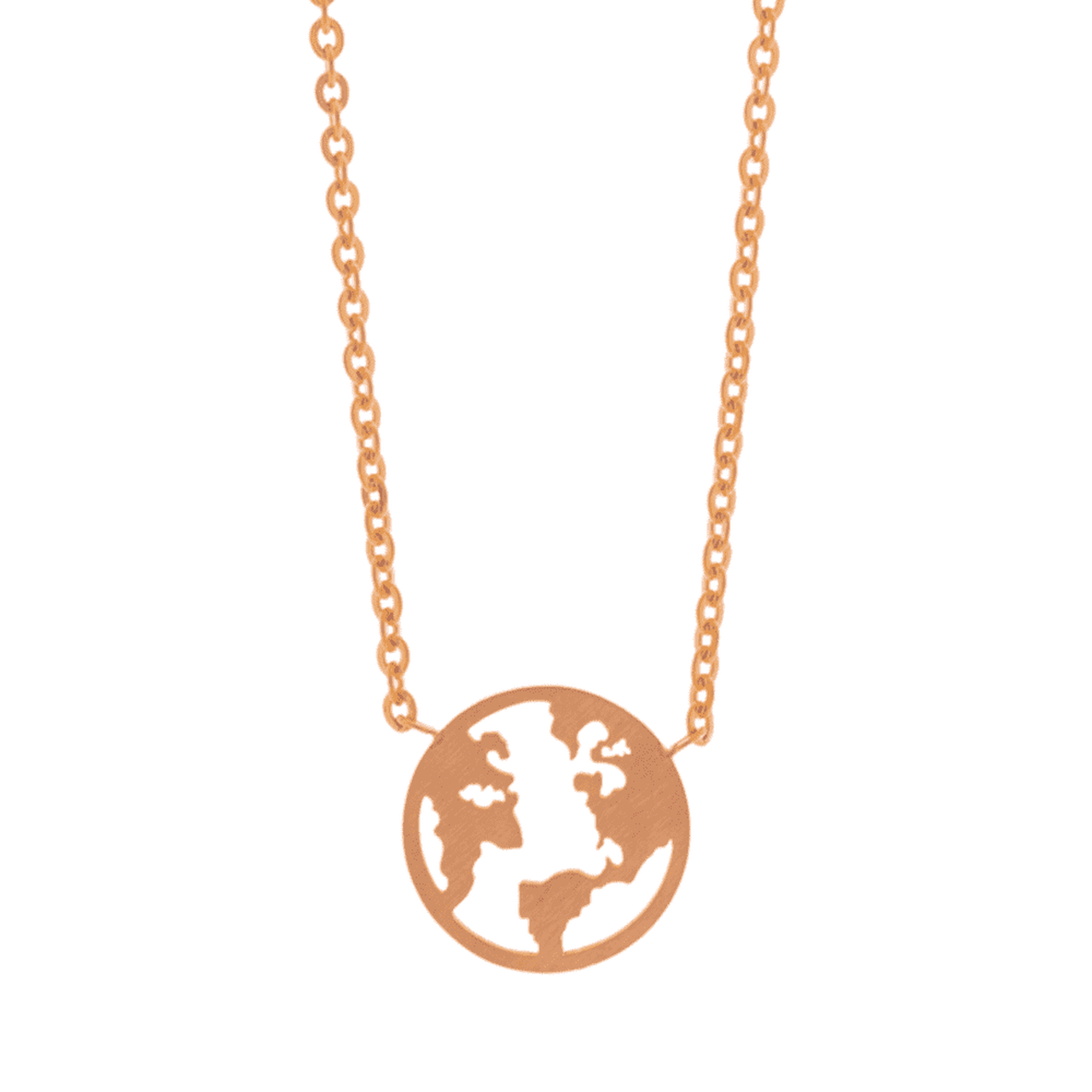 Little Earth Necklace Necklace 18k Rose Gold Brother & Sisters